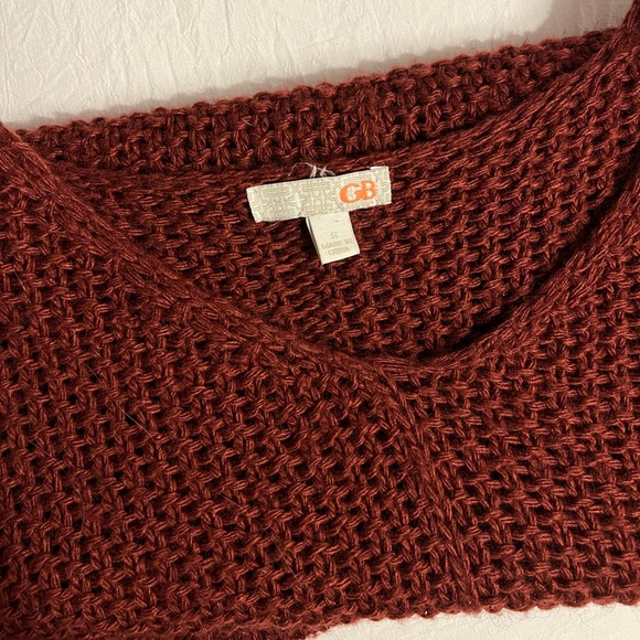 GB girls Sweaters - LIKE NEW Maroon Giani Bini Knit Sweater